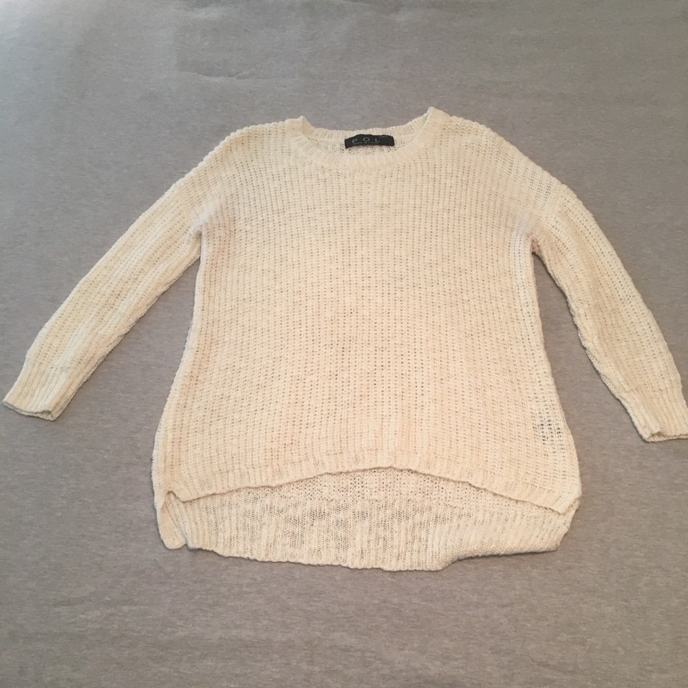 White Knit Sweater
